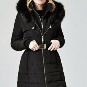 Women Aiko longline down puffer jacket